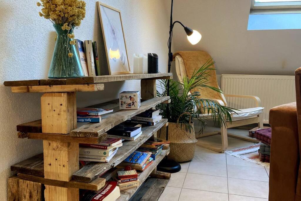10Min Bus Strasbourg Centre-Parking Prive-Wifi-Tv Daire Bischheim Dış mekan fotoğraf