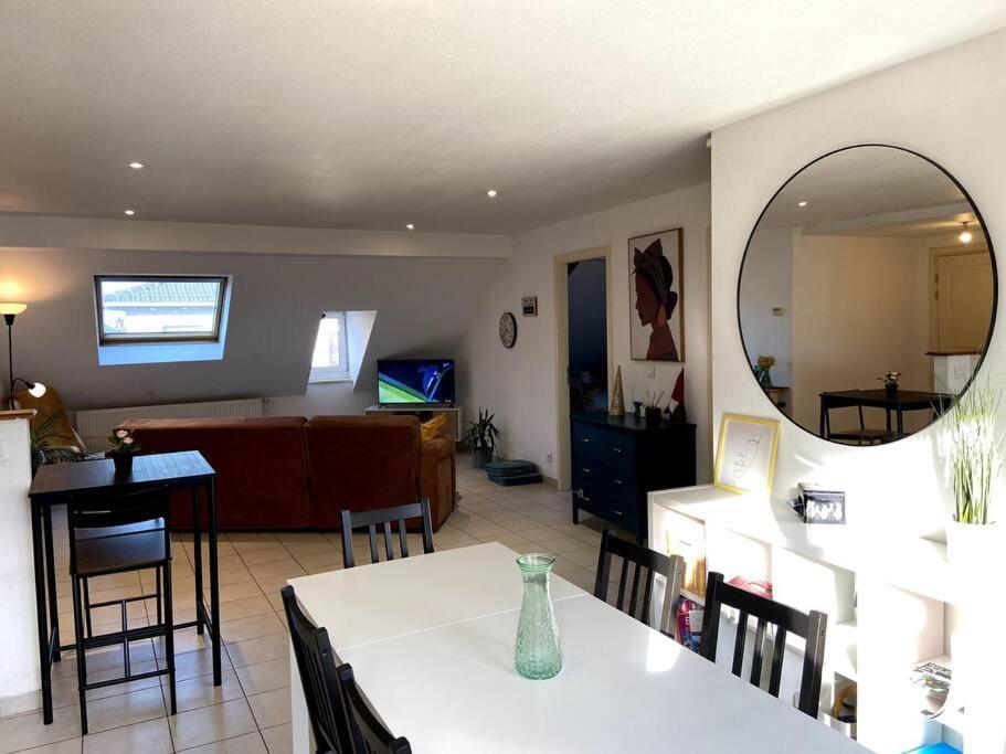 10Min Bus Strasbourg Centre-Parking Prive-Wifi-Tv Daire Bischheim Dış mekan fotoğraf
